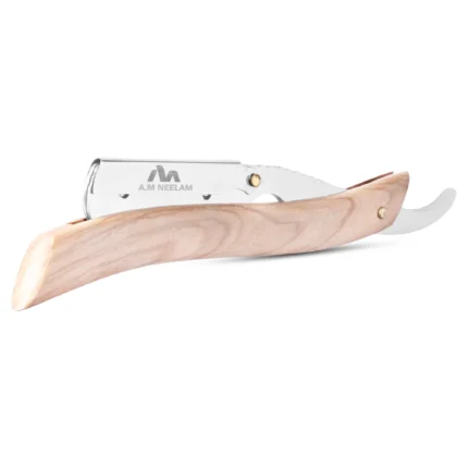Barber Razor Wooden Handle - AMN-1714